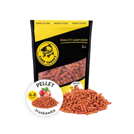 Carp Target Pellet Truskawka 8mm 1kg